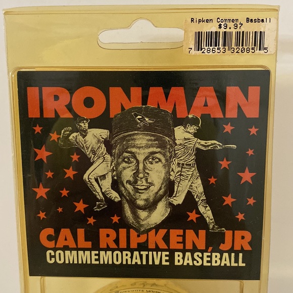 CAL RIPKEN JR COMMEMORATIVE BASEBALL - Picture 3 of 13